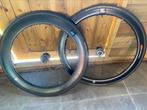 Wielen tubeless giant slr2 full carbon, Fietsen en Brommers, Racefiets, Giant, Zo goed als nieuw, Ophalen