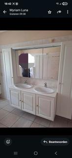 Badkamer kasten en lavabo dubbel, Huis en Inrichting, Ophalen