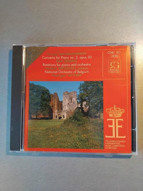 Cd. Rachmaninov/Swerts. (Queen Elisabeth Competition, RG)., Cd's en Dvd's, Cd's | Klassiek, Zo goed als nieuw, Ophalen of Verzenden