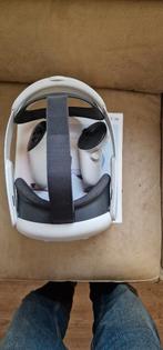 Meta Quest 3 512 mb + elite strap + 5m pc link kabel, Consoles de jeu & Jeux vidéo, Virtual Reality, Enlèvement, PC