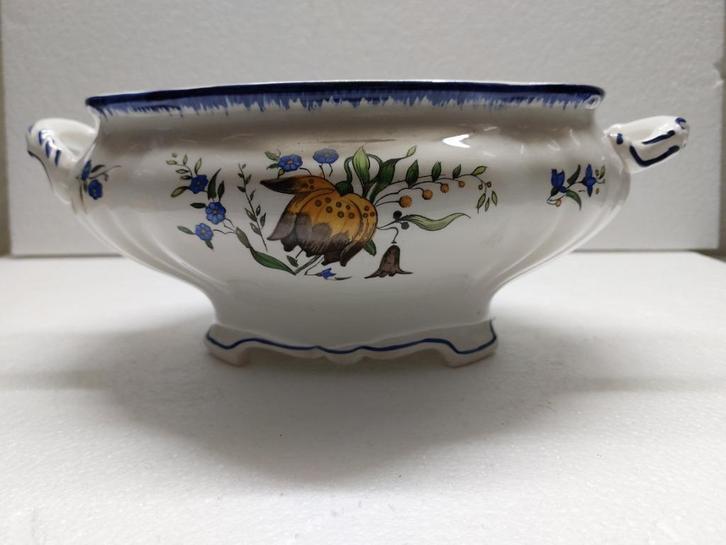 Soupière ou plat profond Boch, Antiek en Kunst, Curiosa en Brocante, Ophalen of Verzenden