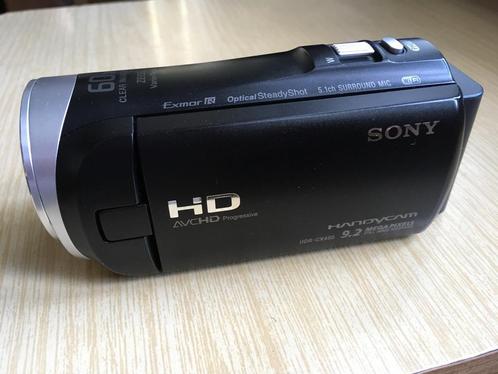 SONY HDR-CX450 camera 32GB WiFi HDMI 60x Zoom ZEISS + Tas, Audio, Tv en Foto, Videocamera's Digitaal, Zo goed als nieuw, Camera
