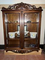 vitrine suspendue en acajou 19 éme, L.Ph., Enlèvement