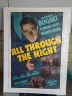 Te koop origineel filmposter Humpry Bogart 1941!, Collections, Posters & Affiches, Comme neuf, Cinéma et TV, Avec cadre, Affiche ou Poster pour porte ou plus grand