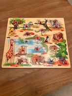 Grote houten puzzel zoo, Ophalen, Zo goed als nieuw