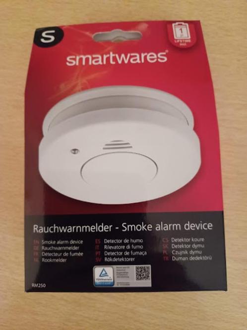 Rookmelder, Doe-het-zelf en Bouw, Alarmsystemen, Nieuw, Detector, Sensor of Melder, Rook, Draadloos, Ophalen of Verzenden