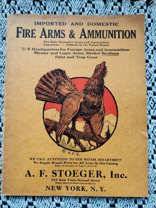 CATALOGUS - Luger Mauser Colt pistolen geweren Shotguns, Verzamelen, Militaria | Tweede Wereldoorlog, Ophalen of Verzenden