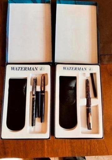 Vier Waterman vulpennen. beschikbaar voor biedingen