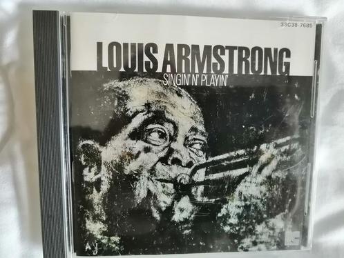 CD JAZZ Louis Armstrong - Singin' N' Playin', Cd's en Dvd's, Cd's | Jazz en Blues, Zo goed als nieuw, Jazz, Ophalen of Verzenden