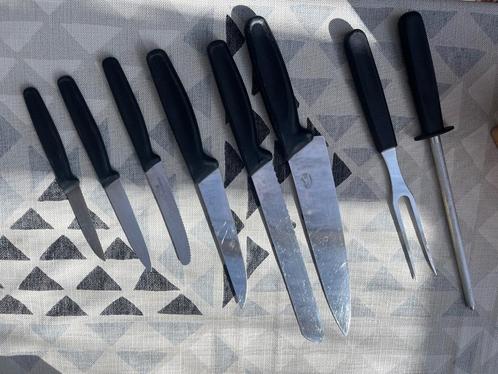 messenblok  VITORINOX, Huis en Inrichting, Keuken | Bestek, Gebruikt, Vaatwasserbestendig, Ophalen