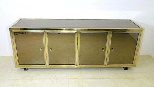 Gespiegeld dressoir van Michel Pigneres, Huis en Inrichting, Kasten | Dressoirs, Gebruikt, 200 cm of meer, 50 tot 75 cm, Ophalen of Verzenden