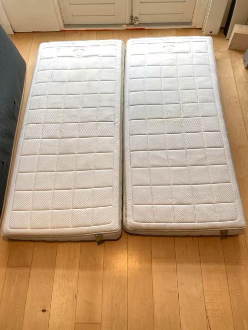 Auping Cresto Matrassen 90x200 Firm - Zo goed als nieuw!, Huis en Inrichting, Slaapkamer | Matrassen en Bedbodems, Zo goed als nieuw