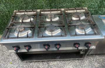 Professioneel gasvuur beschikbaar voor biedingen