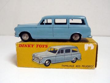 Vintage Dinky Toys 24F Peugeot 403 Familiale (1958-59) beschikbaar voor biedingen