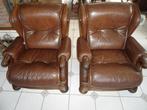 2 mooie fauteuils. Oerdegelijk. Gelijk nieuw, Huis en Inrichting, Fauteuils, Ophalen, Hout