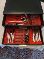 Koffer met 18/10 bestek 1 mes onbreekt, Enlèvement