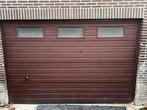 Garagepoort - sectionaal poort, Tuin en Terras, Tuinpoorten, Ophalen, Gebruikt, 200 cm of meer, Aluminium