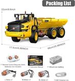 Mould King Dumper vrachtwagen Bouwset GRATIS LEVERING, Hobby en Vrije tijd, Modelbouw | Auto's en Voertuigen, Verzenden, Nieuw