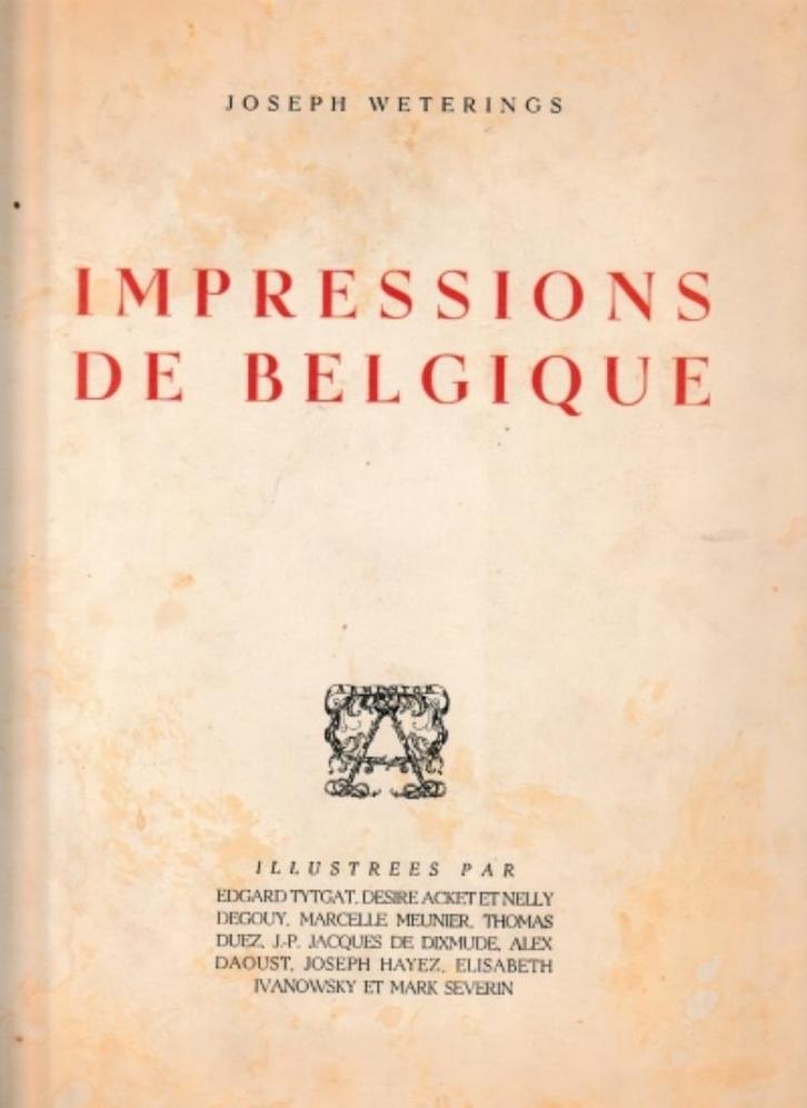Impressiions de Belgique, Boeken, Kunst en Cultuur | Beeldend, Gelezen, Schilder- en Tekenkunst, Ophalen