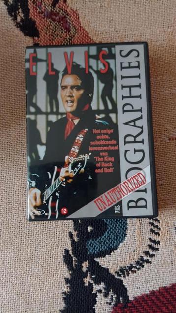 Elvis dvd unauthorized biographies.  beschikbaar voor biedingen
