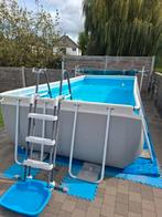 Zwembad intex frame 488x244x107cm,verwarming,zandfilterpomp,, Ophalen