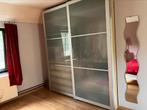 Ikea kleerkast PAX - KOMPLEMENT 2m/ 2 matglazen schuifdeuren, Huis en Inrichting, Kasten | Kleerkasten, 200 cm of meer, Gebruikt