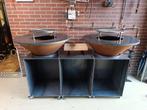 Bbq brasero hauteur 1000 diamètre 80, Tuin en Terras, Ophalen, Zo goed als nieuw