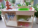 Nieuw groot houten poppen verzorgmeubel met inox kraan L 1.1, Kinderen en Baby's, Ophalen, Nieuw