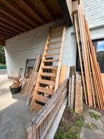 Houten trap, Doe-het-zelf en Bouw, Ophalen, Gebruikt, Trap, 2 tot 4 meter