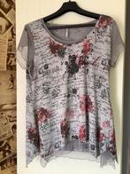 T-shirt gris et rouge taille 46, Vêtements | Femmes, T-shirts, Enlèvement ou Envoi, Porté, BLANCHE PORTE, Manches courtes