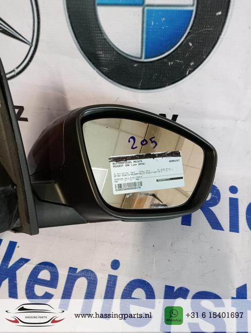Peugeot 308 buitenspiegel Rechts 2016, Auto-onderdelen, Spiegels, Peugeot, Gebruikt, Ophalen of Verzenden