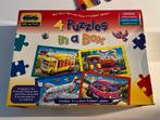 4 puzzels transport, 6 stukken, Enlèvement ou Envoi, Comme neuf