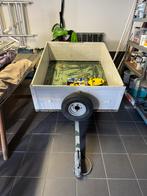 Kleine aanhangwagen met een nieuw Wielslot te koop, Auto diversen, Aanhangers en Bagagewagens, Ophalen, Gebruikt