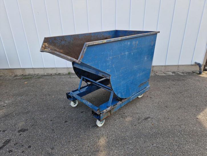 Altermij MT-1200 kiepcontainer 1200 Liter, Zakelijke goederen, Machines en Bouw | Onderdelen