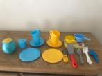 Nieuwe set speelgoed 'Keukenservies" (zn5578), Plastique, Enlèvement ou Envoi, Accessoires de cuisine de jeu, Neuf