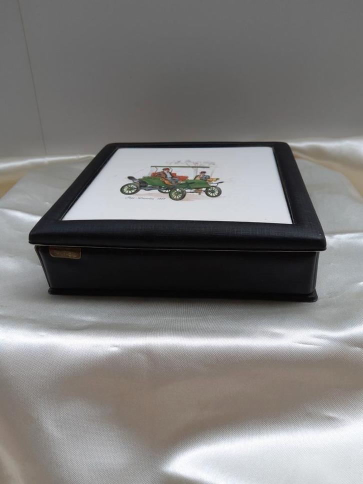 Luxe sigarendoosje. 60ies vintage., Collections, Articles de fumeurs, Briquets & Boîtes d'allumettes, Utilisé, Enlèvement ou Envoi