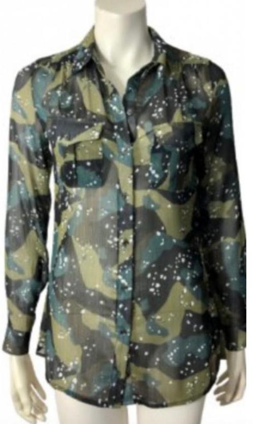 Guess blouse - XS, Kleding | Dames, Blouses en Tunieken, Nieuw, Maat 34 (XS) of kleiner, Groen, Verzenden