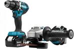 Nieuw - Makita Accu combiset -boormachine + Haakse slijper, Ophalen
