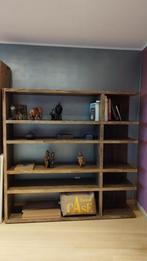Bibliothèque/étagère, Huis en Inrichting, Kasten | Boekenkasten, Ophalen, 150 tot 200 cm, Teakhout, Zo goed als nieuw