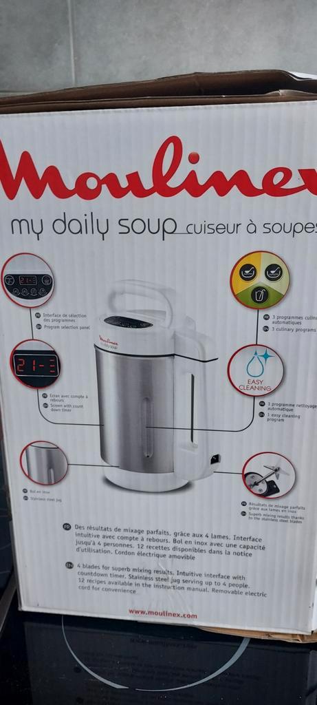 Moulinex LM542110, Elektronische apparatuur, Blenders, Zo goed als nieuw, Blender