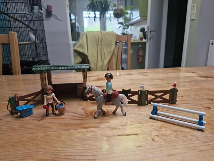 Playmobil Spirit Arena Lucky en Javier, Kinderen en Baby's, Speelgoed | Playmobil, Gebruikt, Complete set, Ophalen of Verzenden