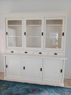 Kast landelijk wit - massief hout, Ophalen, Gebruikt, Met deur(en), Grenenhout