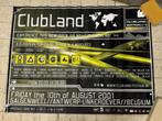 Grote vintage 'clubland' poster 120x160, Verzamelen, Ophalen, Gebruikt, Deurposter of groter, Rechthoekig Liggend