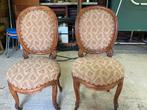 6 louis XVI stoelen , met mooie patine , zie foto s, Ophalen