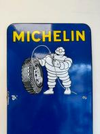 Plaque émaillée MICHELIN 1958, Utilisé, Enlèvement ou Envoi, Panneau publicitaire