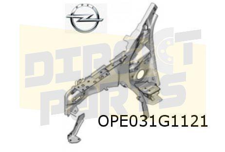 Opel Corsa / Peugeot 208 (9/19-) voorschermsteun Links voorz, Auto-onderdelen, Carrosserie, Spatbord, Opel, Peugeot, Nieuw, Verzenden