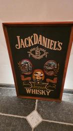 Antieke Kader Jack Daniel's Whisky, Verzamelen, Ophalen, Zo goed als nieuw, Reclamebord