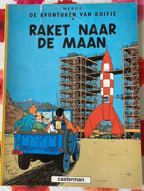 KUIFJE: Raket naar de maan, Boeken, Stripverhalen, Gelezen, Eén stripboek, Ophalen