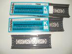 3x Marklin Ho rechte oprit no 7268 voor K of M rails., Neuf, Enlèvement ou Envoi, Courant alternatif, Pont, Tunnel ou Bâtiment