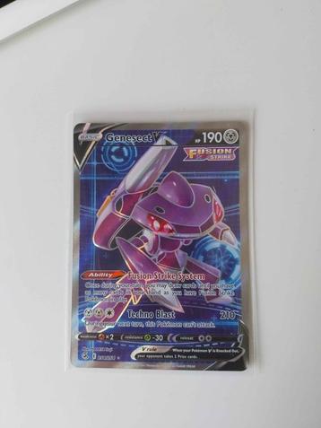 Full Art Genesect V 254/264 Fusion Strike beschikbaar voor biedingen